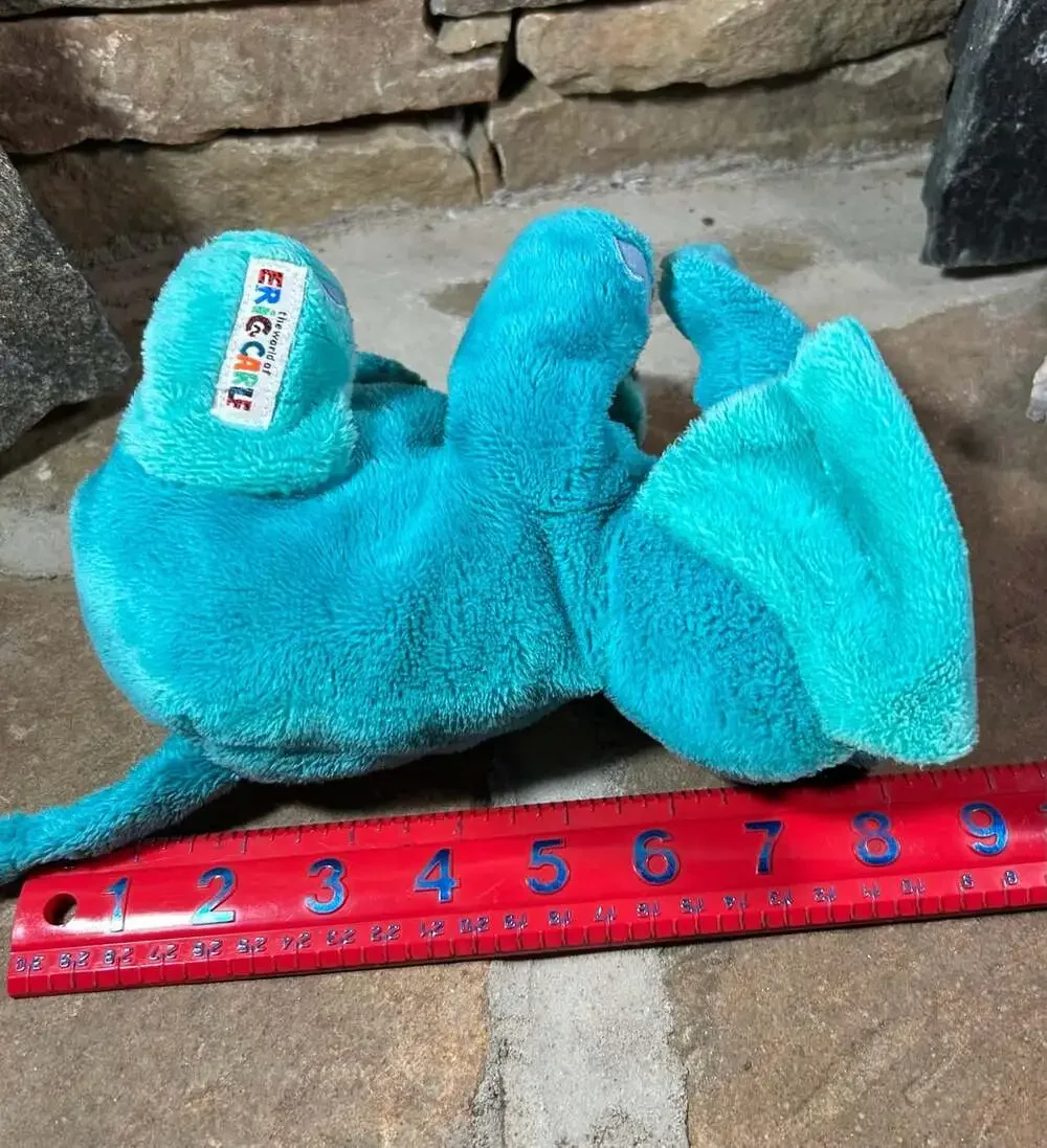 World of Eric Carle Floppy Plush Blue Teal Elephant 8”